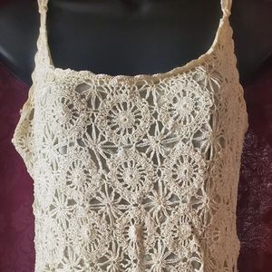 Crochet tank top